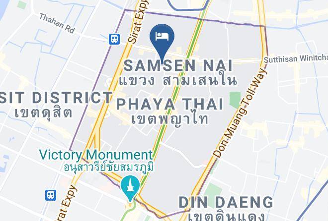 Phaya Thai - The Place Hotel Maps