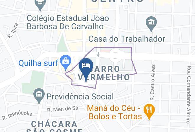 Feira De Santana - Senador Hotel Maps