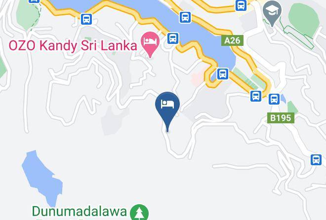 Kandy - Senani Hotel Maps