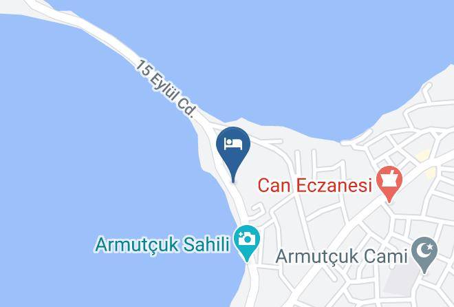 Ayvalik - Senar Naz Otel Maps