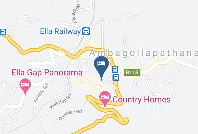 Badulla - Senasuma Homestay Maps
