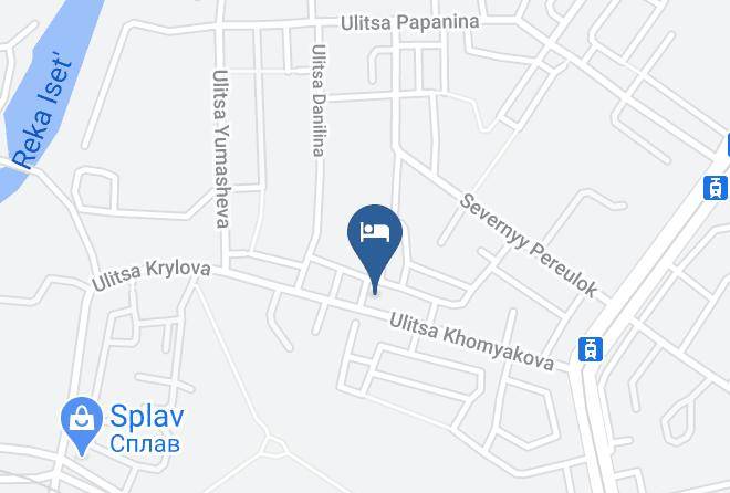 Yekaterinburg - Senator Business Hotel Maps