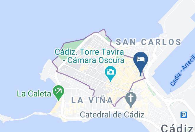 Cadiz - Senator Cadiz Spa Hotel Maps