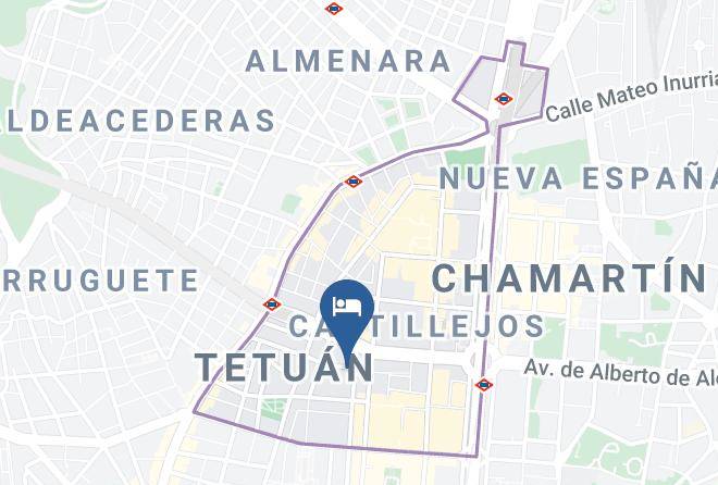 Senator Castellana Hotel Map