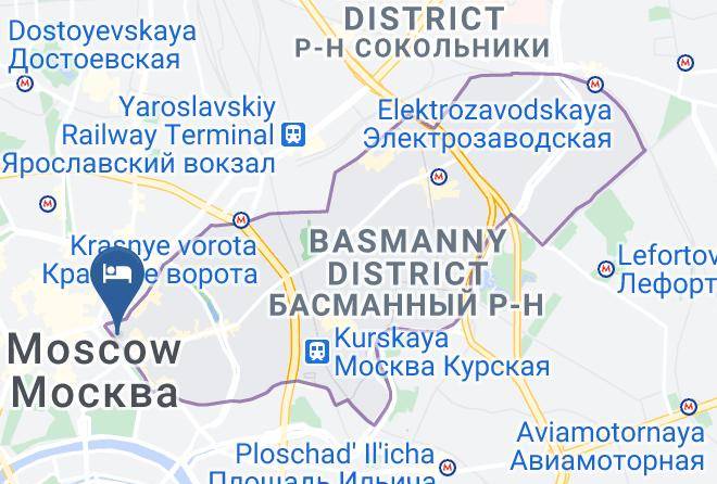Moscow - Senator Hotel Maps