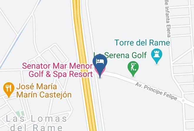 Murcia - Senator Mar Menor Golf & Spa Resort Maps