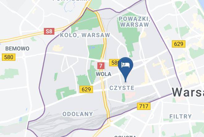Warsaw - Senator Warsaw Hotel Maps