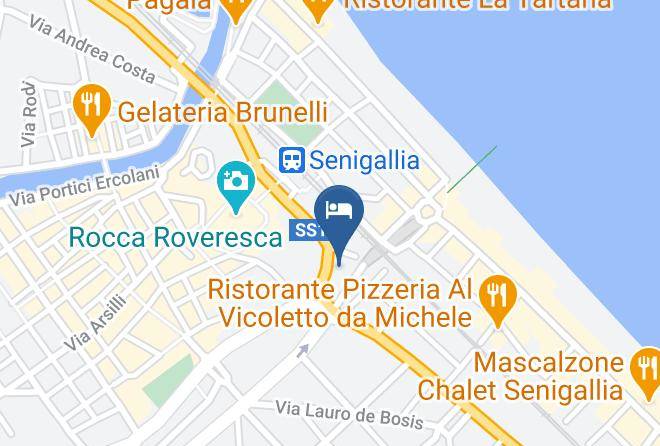 Ancona - Senb Hotel Maps