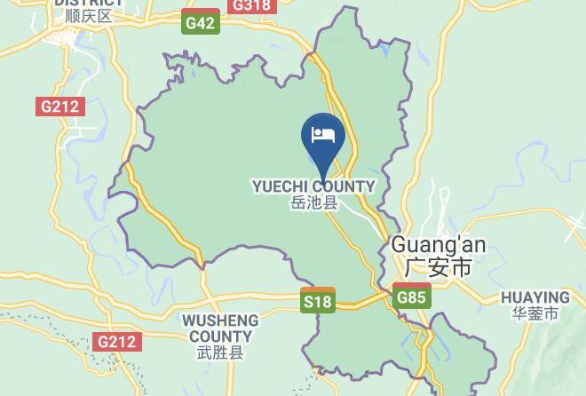 Guang An - Senberstan Tianyi Hotel Maps