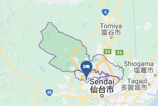 Sendai City Izumi Ward - Sendai Hills Hotel Maps