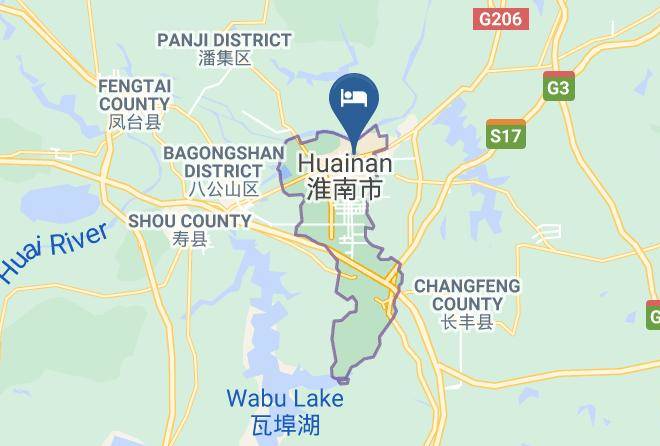 Huainan - Sendu International Hotel Maps