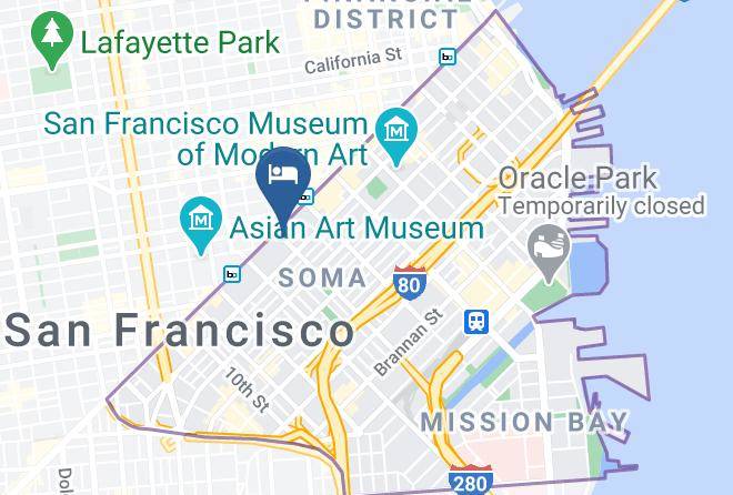 San Francisco - Seneca Hotel Maps