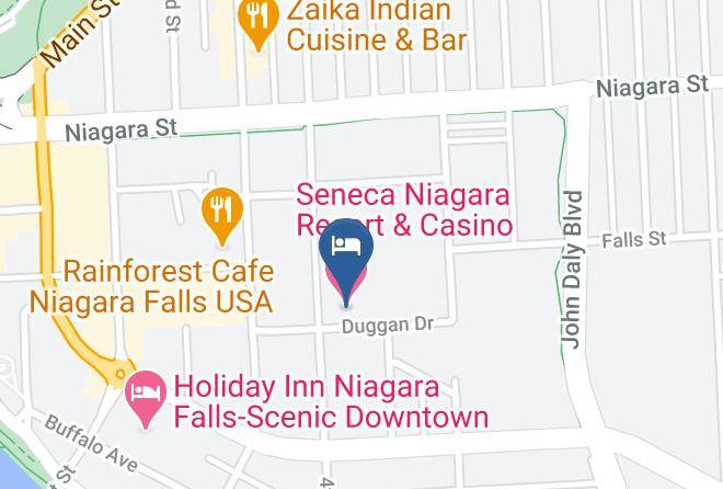 Seneca Niagara Resort & Casino Map