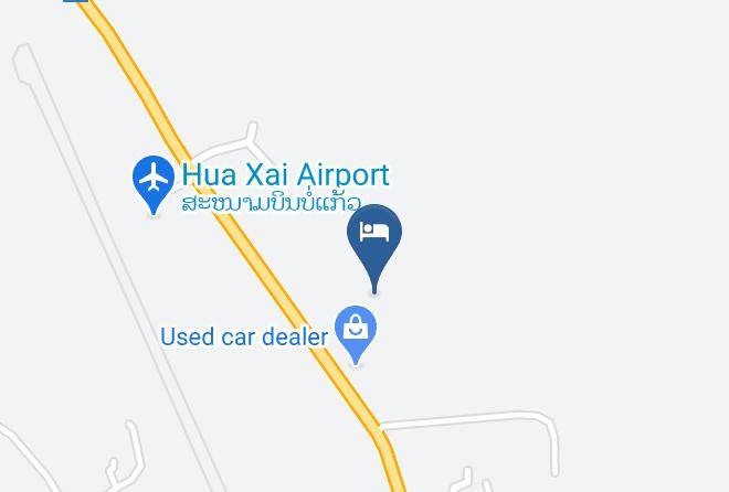 Huay Xai - Senghom Resort Maps