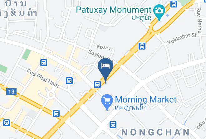 Vientiane - Sengphachanh Boutique Hotel Maps