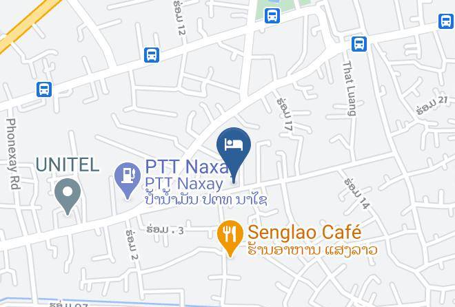 Vientiane - Sengsouvanh Hotel Maps