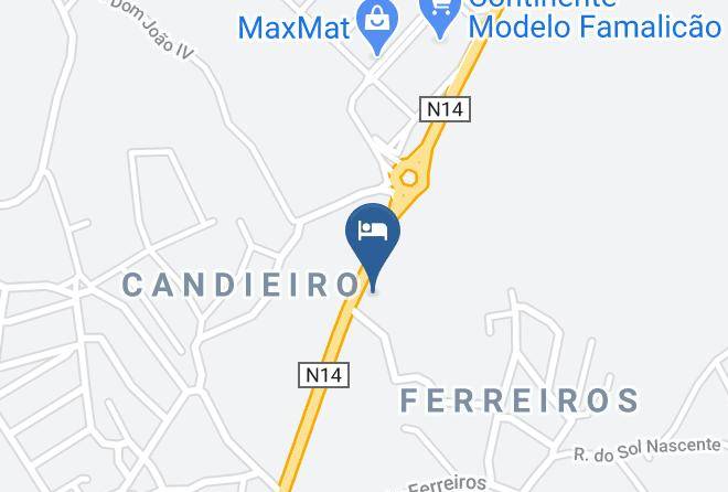 Vila Nova De Famalicao - Senhor Dos Perdoes Alojamento Local Maps