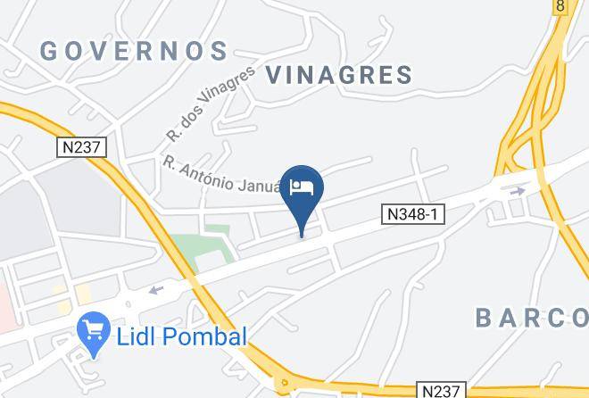 Pombal - Senhora De Belem Hotel Maps