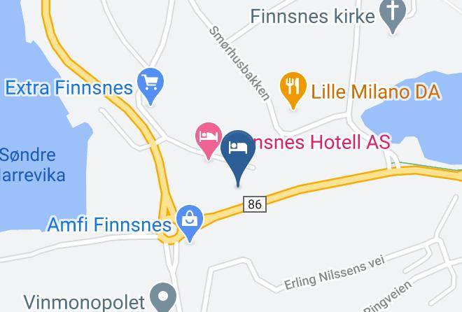 Senja Hotel Map