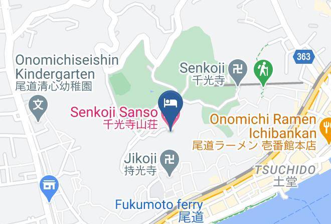 Onomichi City - Senkoji Sanso Maps