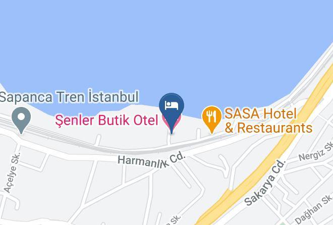 Sapanca - Senler Butik Otel Maps