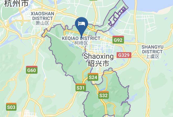 Shaoxing - Senmeibao Traders Hotel Maps
