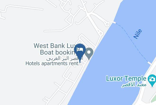 El Qarnah - Senmut Hotel Maps