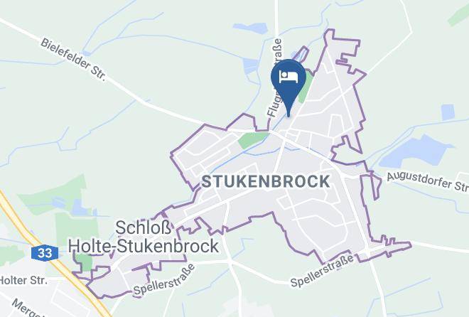 Gutersloh - Senne Hotel Garni Stuckenbrock Maps