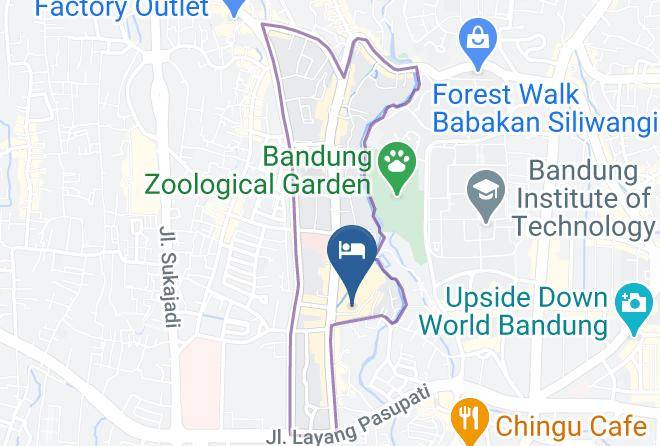 Bandung - Sensa Hotel Maps