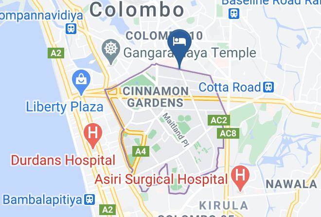 Colombo - Sen Saal Ward Place Maps