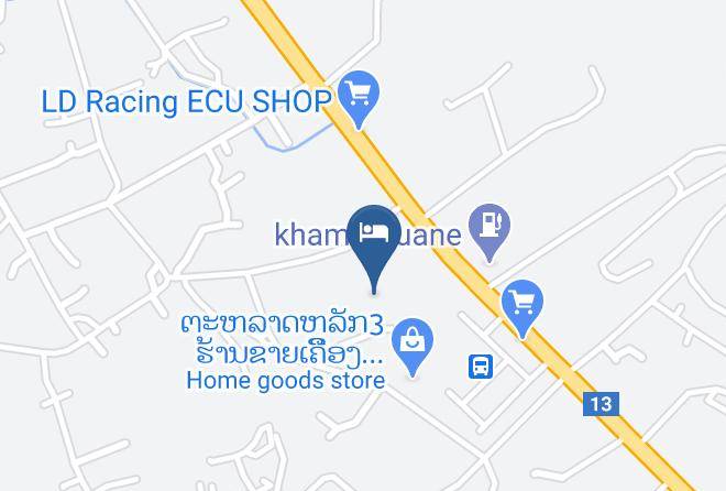 Thakhek - Sensamlane Hotel Maps