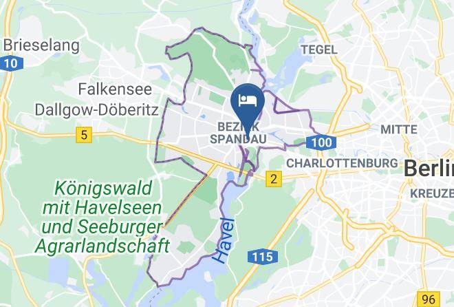 Stadt Berlin - Senscity Hotel Berlin Spandau Maps