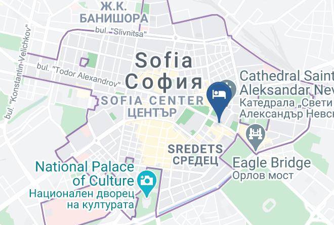 Sofia - Sense Hotel Sofia Maps