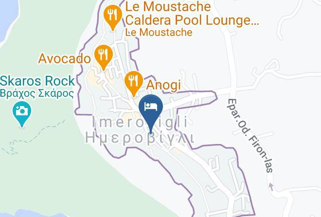 Thira - Senses Boutique Hotel Maps
