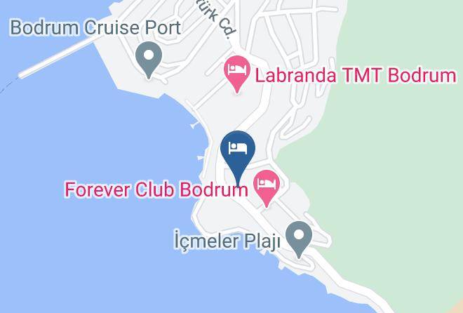 Bodrum - Senses Hotel Maps
