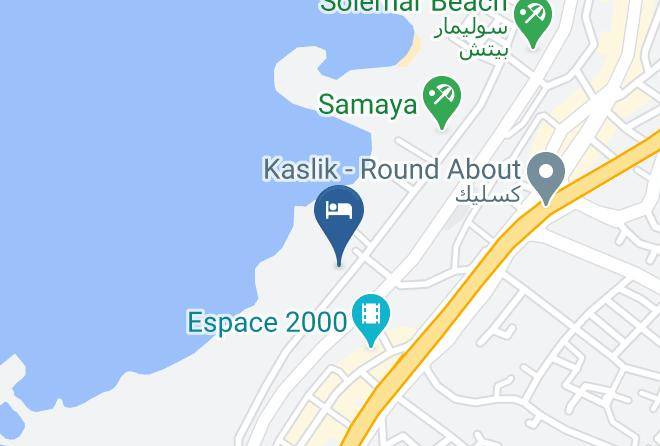 Kesrwan - Senses Hotel & Resort Maps