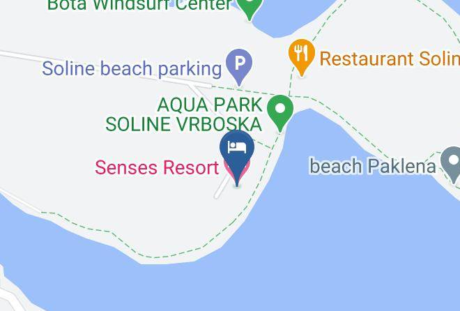 Jelsa - Senses Resort Maps