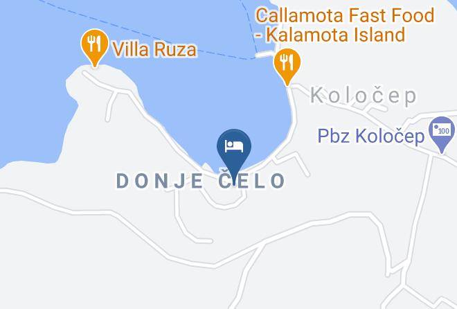 Tui Blue Kalamota Island Resort Map