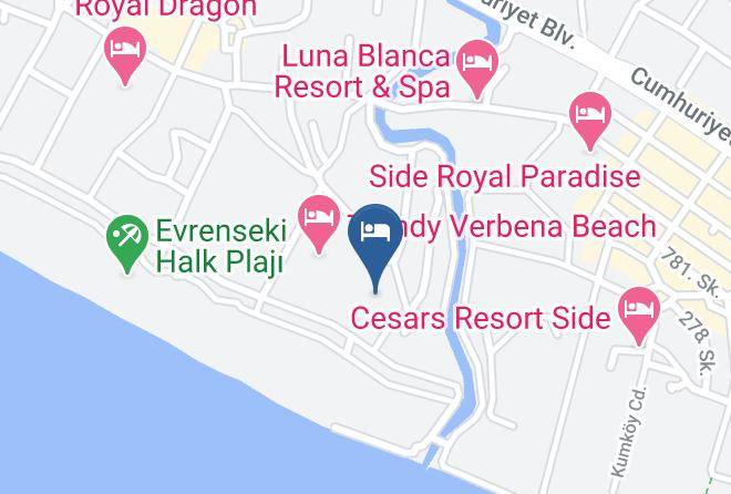 Antalya - Tui Blue Side Maps