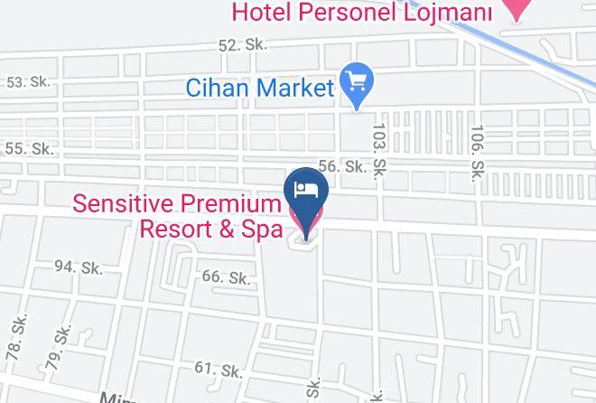 Bogazak - Sensitive Premium Resort & Spa Maps
