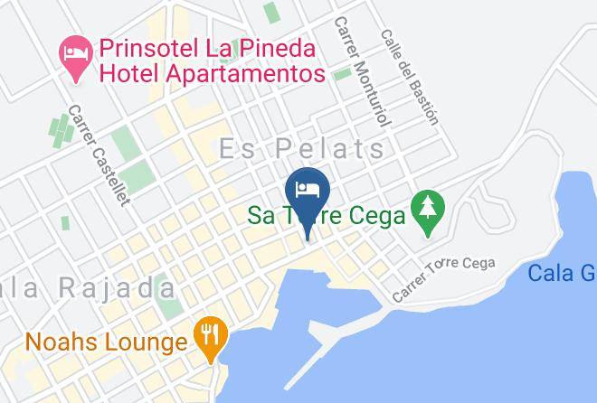 Baleares - Sensity Hotel Golea Maps
