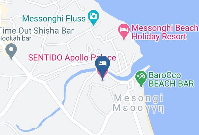 Sentido Apollo Palace Map