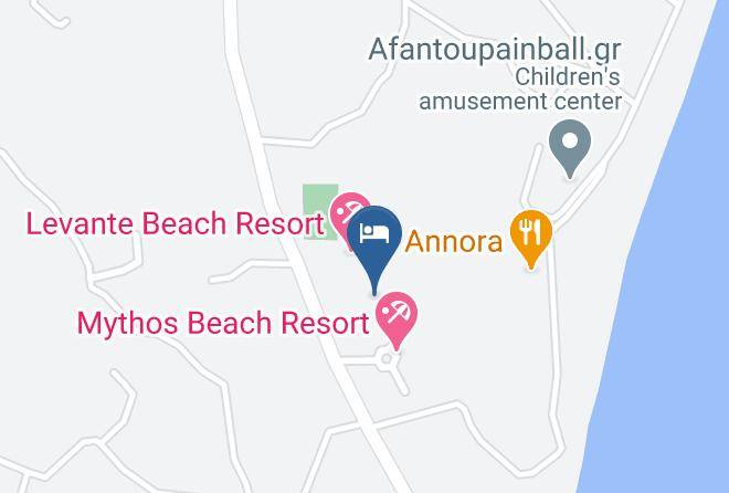 Dodecanese - Sentido Asterias Beach Resort Maps