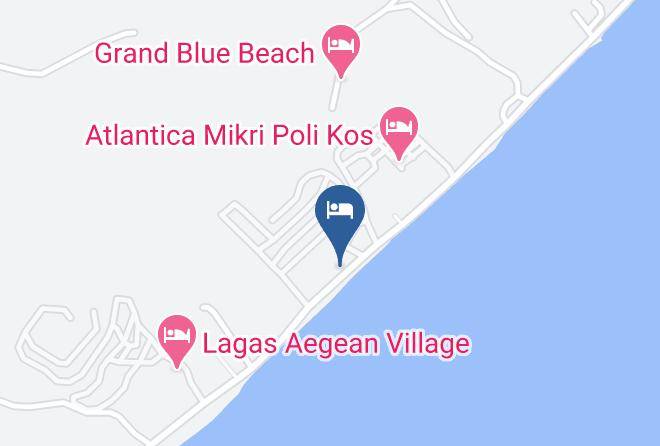 Sentido Carda Beach Atlantica Map