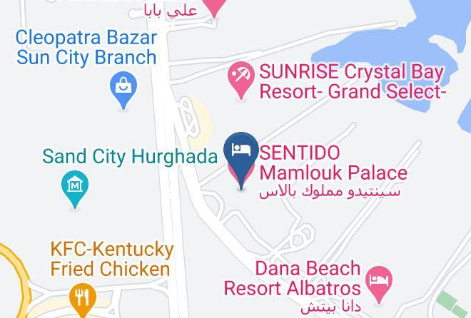 Hurghada - Sentido Mamlouk Palace Maps