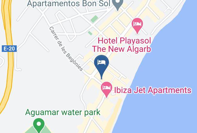 Baleares - Migjorn Ibiza Suites & Spa Maps