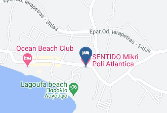 Lasithi - Sentido Mikri Poli Maps