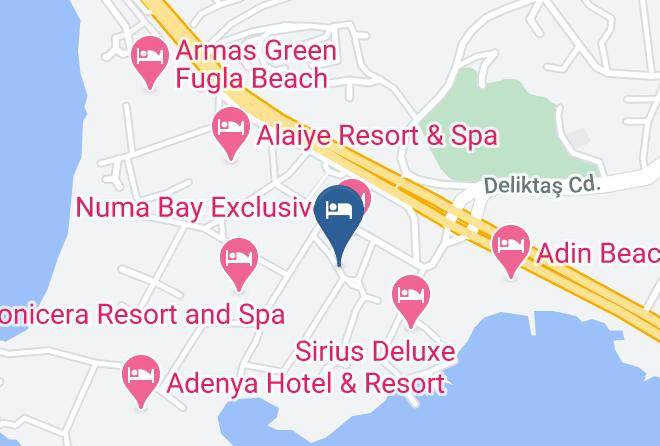 Alanya - Sentido Numa Bay Maps