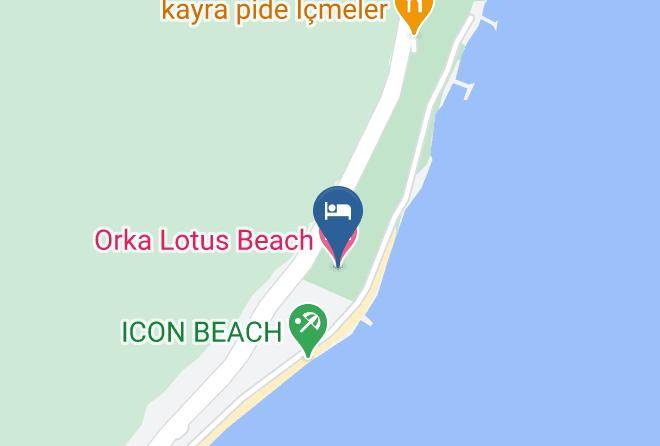 Marmaris - Orka Lotus Beach Maps