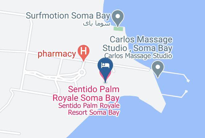 Sentido Palm Royale Soma Bay Map